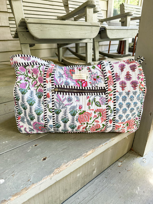 Elle Patchwork Duffle Bag