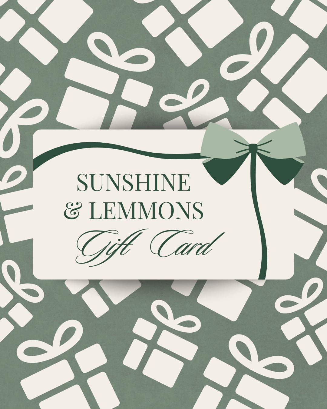 Sunshine & Lemmons Gift Card